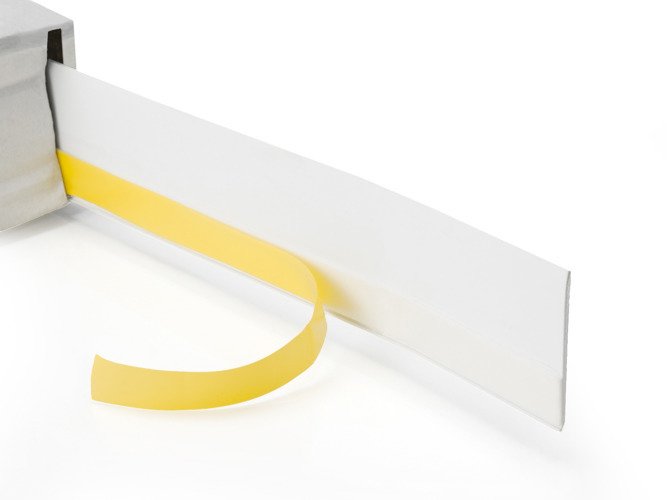 Flachleiste Kunststoff Weiß Selbstklebend 4,5 Meter 30mm Leiste selbstklebend 