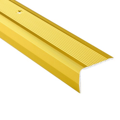 25 x 20 mm Treppenwinkel Treppenkantenprofil gold gebohrt ≤ 1,50m 5,59EUR/m
