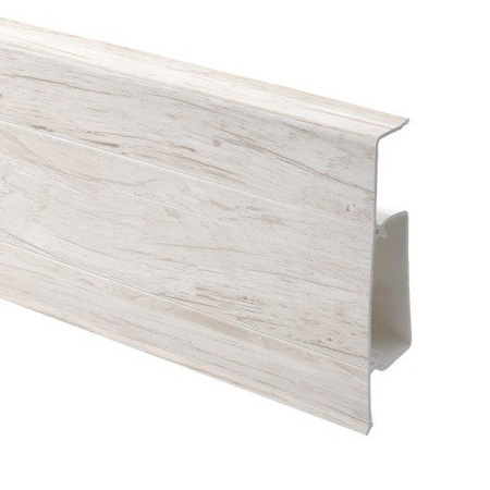 2,5m Fussleiste 75mm BERGKLON + Montagematerial GRATIS