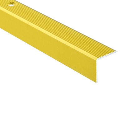 Treppenkantenprofil Treppenkanten Treppenprofil Winkel Schiene L-Form 20x20mm GOLD