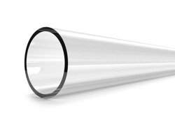 Acrylglas Rohr Plexiglasrohr Tube Kunststoffrohr Klar 12/2mm 0,5m - 1m
