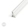 Alu Profil für LED CORNER30 Milchglas Streifen Lichtleiste Aluminium 1m - 2m