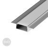 Alu Profil für LED VARIO 3004 Milchglas Streifen Lichtleiste Aluminium 2m