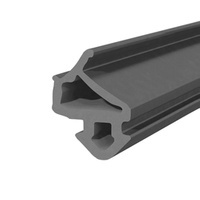 Fensterdichtung S-1127 Schwarz Veka PVC Kunststofffenster Dichtung
