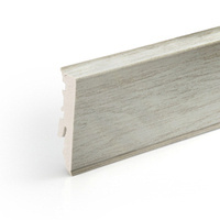 Fussleiste 2,2m Kunststoff Geschäumtes PVC Morgins Kiefer