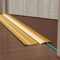 Übergangsprofil Rund 1,80cm 30mm Mit Klebeband GOLD