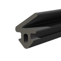 Fensterdichtung S-1125 Schwarz Panorama PVC Kunststofffenster Dichtung