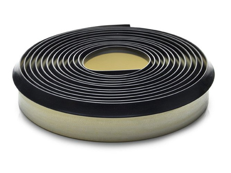 4,2m Dichtungsprofil Nischenprofil Dichtleiste Leiste Fugen PVC SCHWARZ