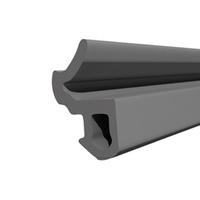 Fensterdichtung S-618 Schwarz KBE PVC Kunststofffenster Dichtung