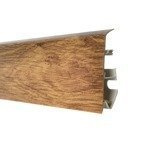 5cm Muster Fussleiste 70mm EICHE VERBRANNT