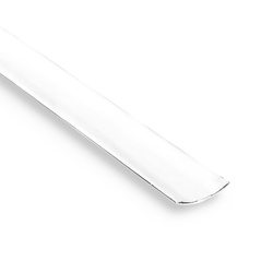 Übergangsprofil Rund 1,80cm 50mm Gedrückt BRAUN