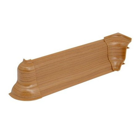 2m Fussleiste 52mm KIRSCHE Fußleiste Leiste Sockelleiste Laminatleiste Bodenleiste PVC + Montagematerial GRATIS