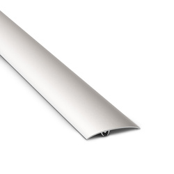 Übergangsprofil Rund 1,80cm 50mm Gedrückt SILBER