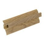 2,5m Fussleiste 52mm EICHE ANDEN Fußleiste Leiste Sockelleiste Laminatleiste Bodenleiste + Montagematerial GRATIS