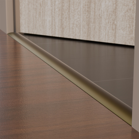 Übergangsprofil Rund 1,80cm 30mm Mit Klebeband SAHARA