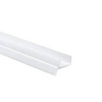 1,5m Küchensockel Abdichtungsprofil Sockel Dichtung 18mm WEISS