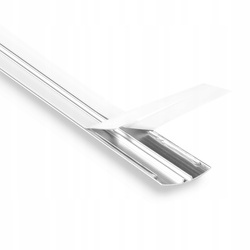 Übergangsprofil Rund 1,80cm 30mm Schrauben SILBER