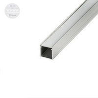 Alu Profil für LED SMART Satiniert Streifen Lichtleiste Aluminium 1m