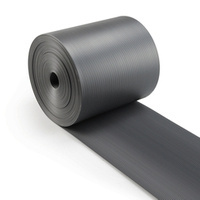 Sichtschutz PVC Streifen Stabilisierung Reißfest Sichtschutzfolie Zaunbandclip DUNKELGRAU Höhe 19cm Rolle 26m