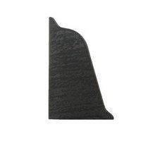 37mm Endstück Links EICHE GRAPHIT 1 Stk.