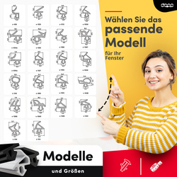 Fensterdichtung S-1628 Schwarz Decco PVC Kunststofffenster Dichtung