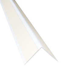 Selbstklebender PVC-Winkel für Außenecken 25×25mm Weiß 2m