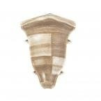 Innenecke MOSAIK HELL für Fussleisten 52mm 1 Stk.