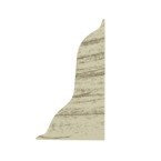 52mm Endstück Rechts KIEFER GEBLEICHT 1 Stk.