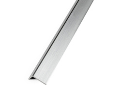 Winkelprofil Winkelleiste PVC 17x5 SILBER 2m