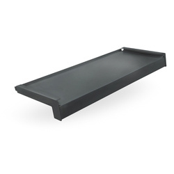 Fensterbank Stahl Aussen Außenfensterbank Fensterbrett Stahlblech Breite 25cm RAL 7016 ANTHRAZIT