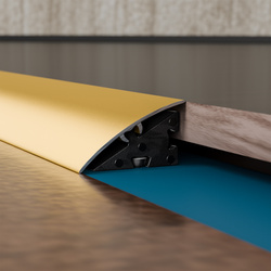 Übergangsprofil Rund 0,93m 30mm 5 in 1 GOLD