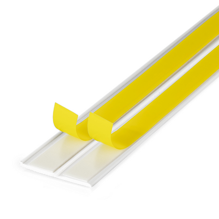 Knickwinkel 25x25mm Fensterleiste Winkel Winkelleiste Selbstklebend Abdeckleiste Kunststoffleiste