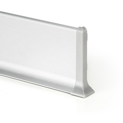 2m Fussleiste aus Aluminium 59mm
