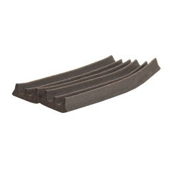 Gummidichtung Fensterdichtung Selbstklebende Dichtung Türdichtung Profil E 9x4mm BRAUN