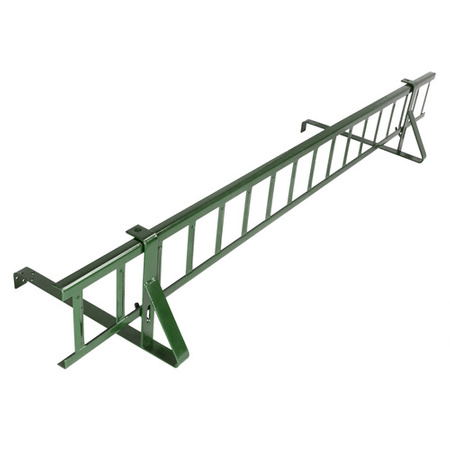 Schneefanggitter 150cm 1,5m Komplettes SET Gitterhöhe 20cm Schnee RAL 6020 GRÜN