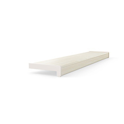 Fensterbank Fensterbrett für den Innenbereich PVC Tiefe 25cm EICHE SKANDINAVISCH + Endkappen GRATIS!