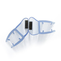 1 PAAR Duschdichtung Magnetdichtung 3,5-5mm MODEL 6