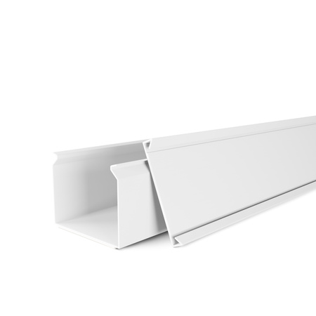 Kabelkanal (PVC-Leiste) 25×16 mm, weiß, selbstklebend