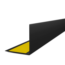 Selbstklebender PVC-Winkel für Außenecken 40×40mm SCHWARZ 2m