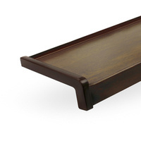 Fensterbank Stahl Aussen Außenfensterbank Fensterbrett Stahlblech Breite 30cm NUSSBAUM