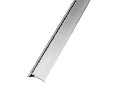 Winkelprofil Winkelleiste PVC 17x5 SILBER 2m