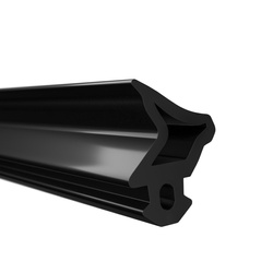 Fensterdichtung S-1110 Schwarz Deceunninck PVC Kunststofffenster Dichtung