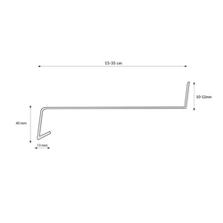 Fensterbank Aluminium Fensterbrett Aussen Alu Breite 30cm RAL 8019 BRAUN
