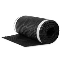 Firstband Firstrolle Dachfirst Gratrolle First dRoll 5mb Breite 300mm RAL 9005 SCHWARZ