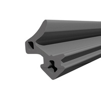 Fensterdichtung S-1188 Schwarz Gealan PVC Kunststofffenster Dichtung